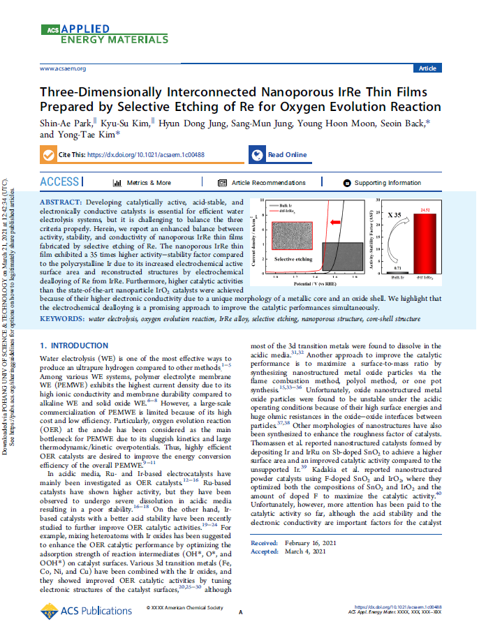 [116] ACS Appl. Energy Mater., 2021, 4, 4, 4173–4180