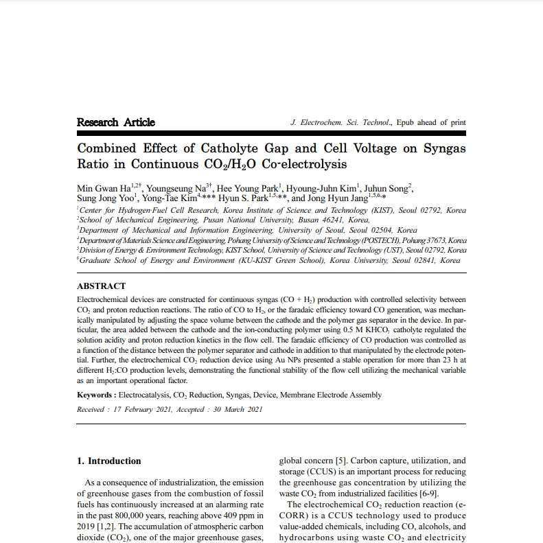 [118] J. Electrochem. Sci. Technol., 2021, 12, 4, 406-414